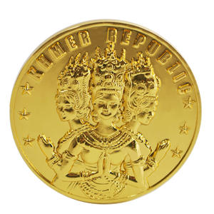 Creative Gold DIY Metal Coin