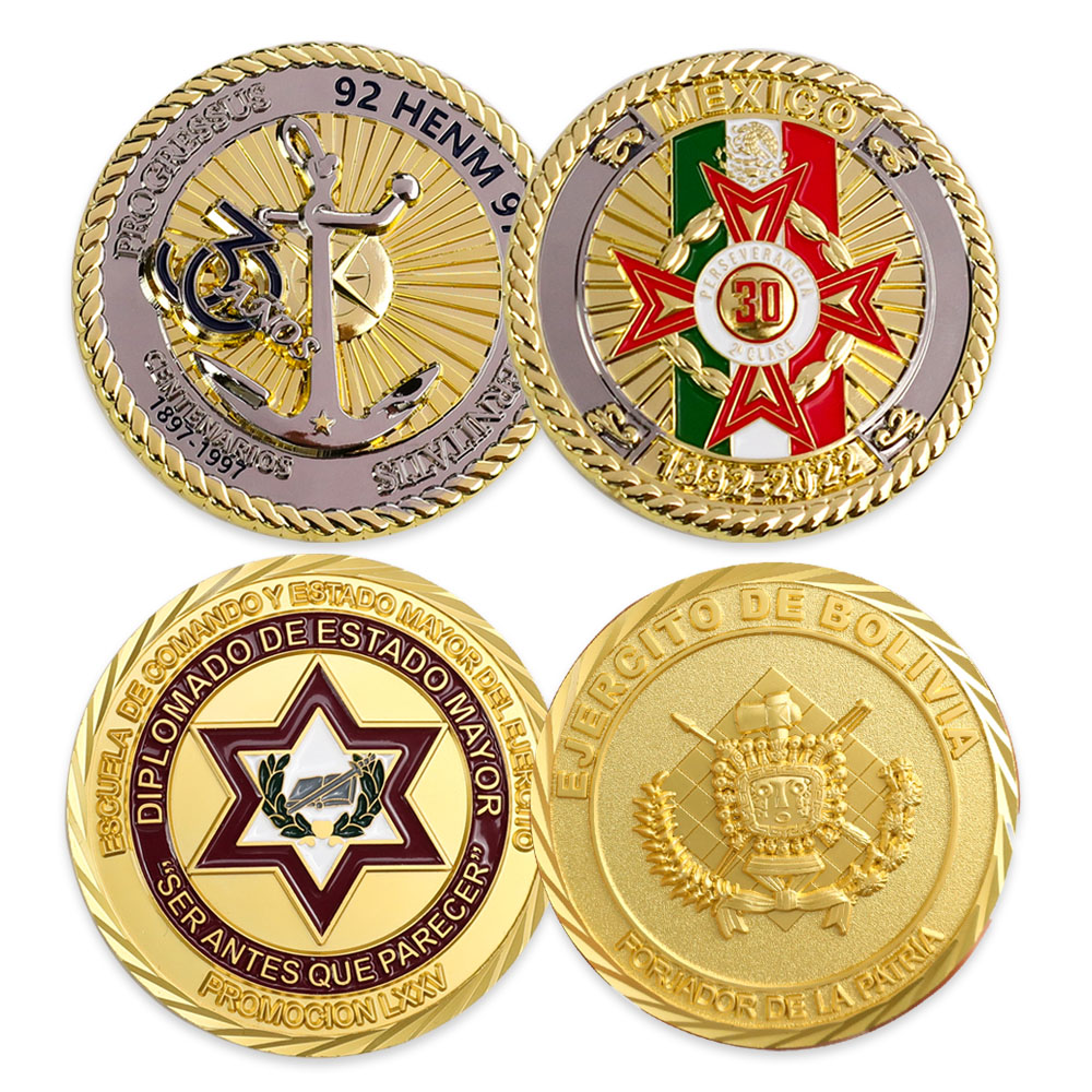 Souvenir Coin Engraving Promotion Gifts Metal Coin