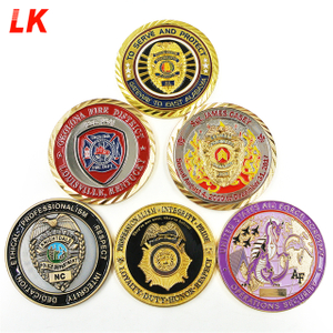 manufacturers personalized custom metal blank 3d soft hard enamel navy military challenge coin