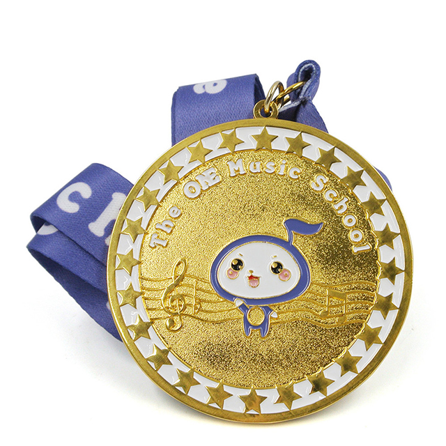 Gold Soccer Football Medal