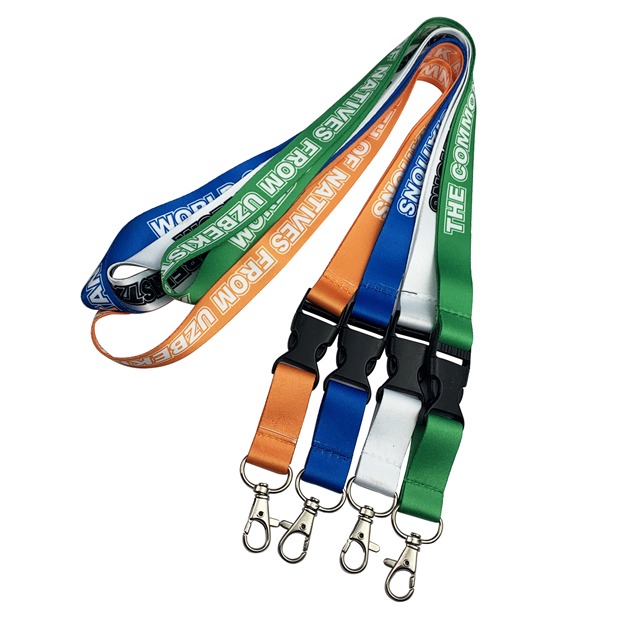 Printed 20mm Polyester Lanyard for Cell Phone