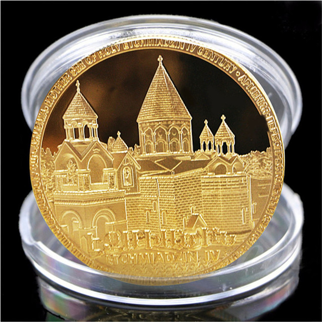 gold plating souvenir commemorative coins