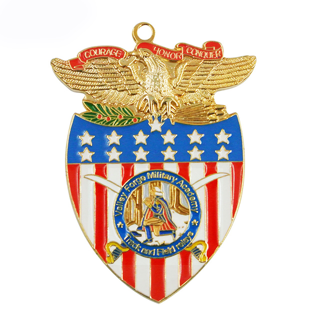 Cheap Oem round gold 2D Carnival Medal 