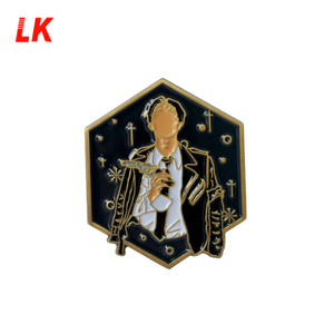 China Manufacturer Maker Custom Pins Hard Lapel Soft Kpop With Backing Pin Enamel