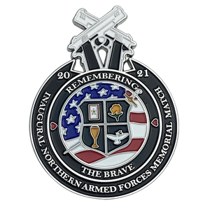 Custom Military Souvenir Army Commemorative Sports Metal Soft Enamel Challenge Coin