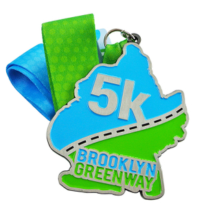 custom 5k track and field running challenge medals