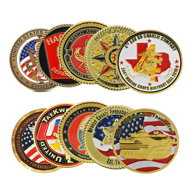 custom metal collectable challenge Coins