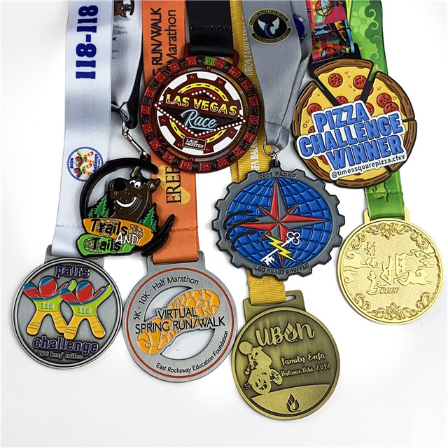 custom race 10k track medals
