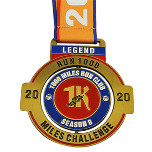 Running 1km Medal 
