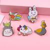 100% Handmade Enamel Painted Lapel Pin