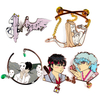 Art & Collectible anime enamel Lapel Pin With chain