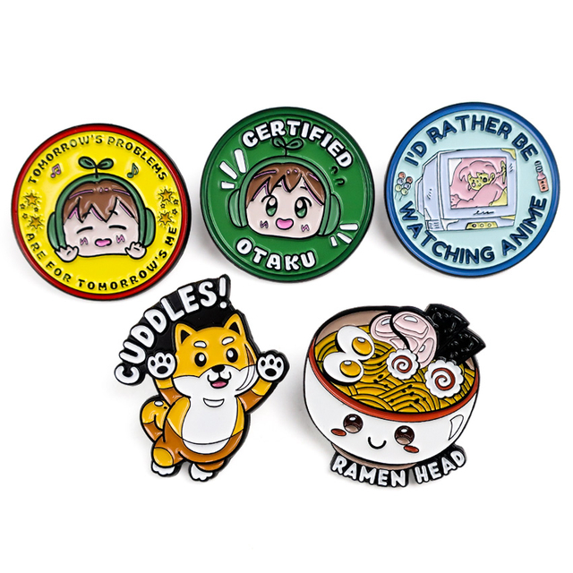 Promotional metal enamel Badge Lapel Pin