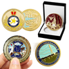 Custom Personalized Travel Commemorative Metal Coin