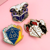 100% Handmade Enamel Painted Lapel Pin