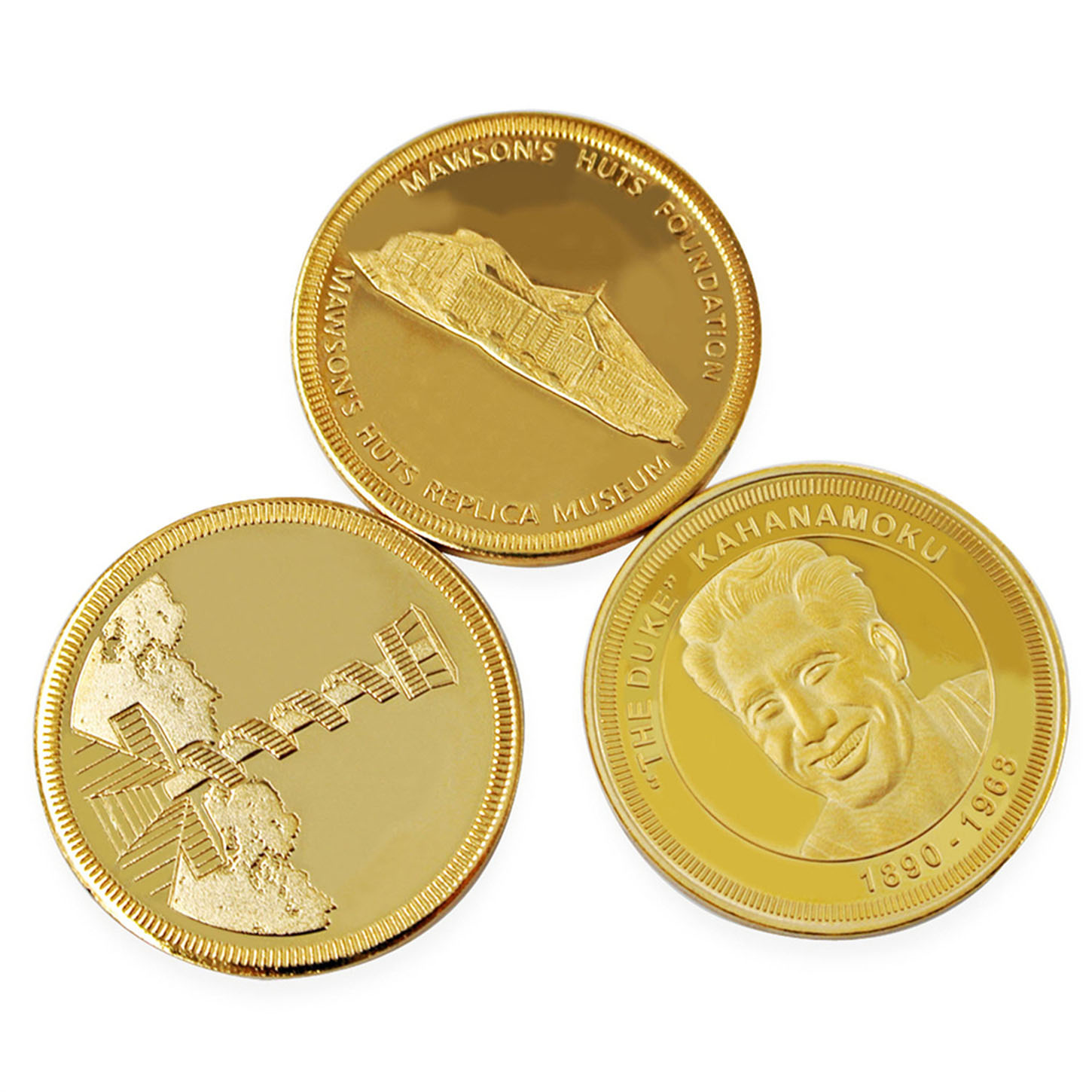 Creative Gold DIY Metal Coin