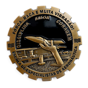 Organization Badge Black Collection Metal Coin