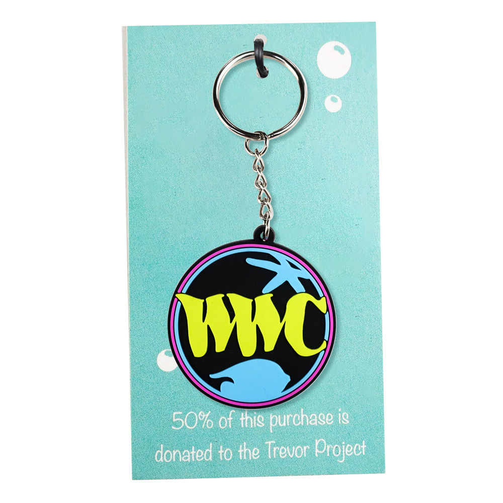 custom animal 2D/3D logo PVC Keychain