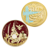 Custom Personalized Travel Commemorative Metal Coin