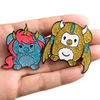 100% Handmade Enamel Painted Lapel Pin