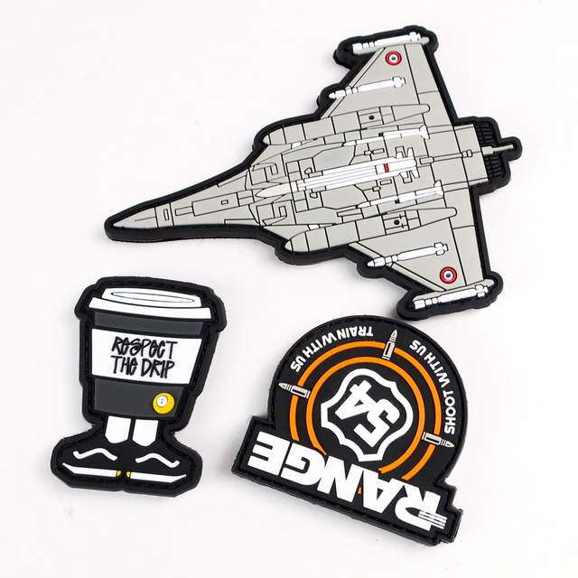 Waterproof designer PVC Patch for jackets