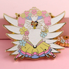 Art & Collectible anime enamel Lapel Pin With chain