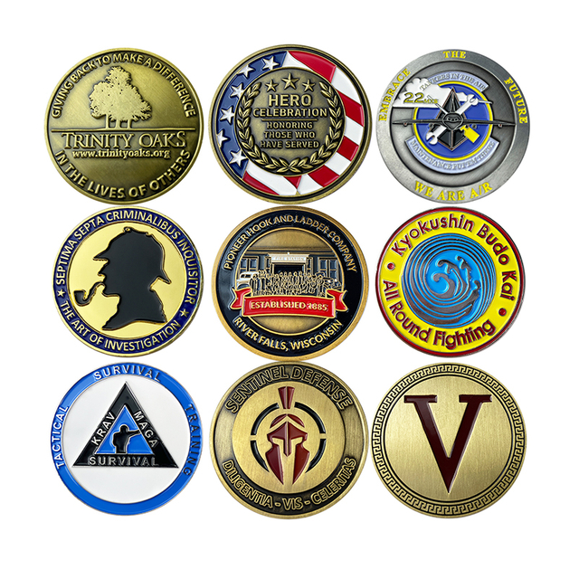 Souvenir Coin Engraving Collection Metal Coin