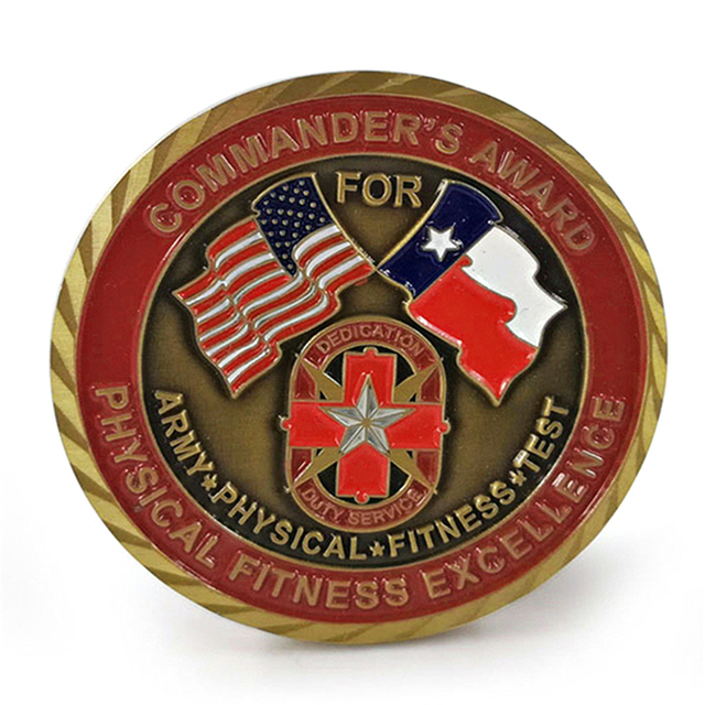 Custom souvenir soft enamel challenge coin