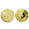 Custom Commemorative Coin Bitcoin Souvenir Coins Metal Bit Coin With Protective Case