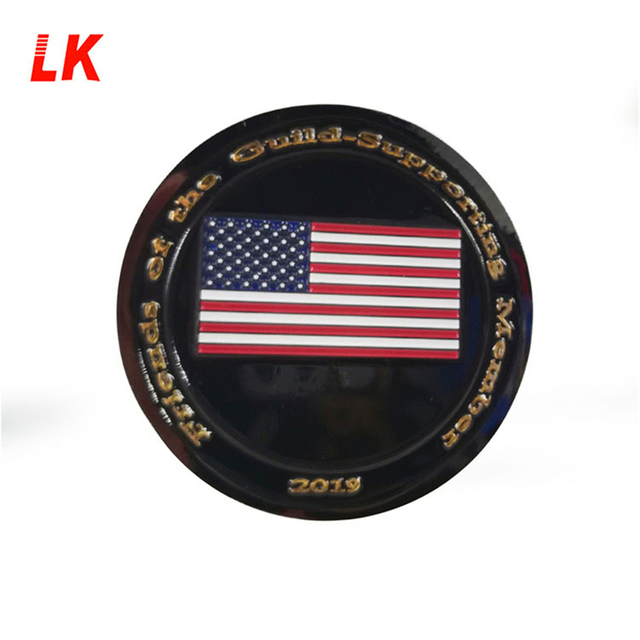 Custom Souvenir Holder Commemorative Blank 3D Metal Engraved Military Challenge Coins