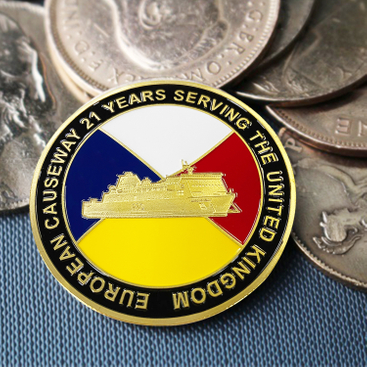 Factory Price 3D Metal Custom Military Coin Silver Custom Challenge Coin