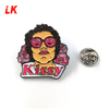 China manufacture no minimum custom cute anime pin and badges silkscreen hard cartoon lapel enamel pin
