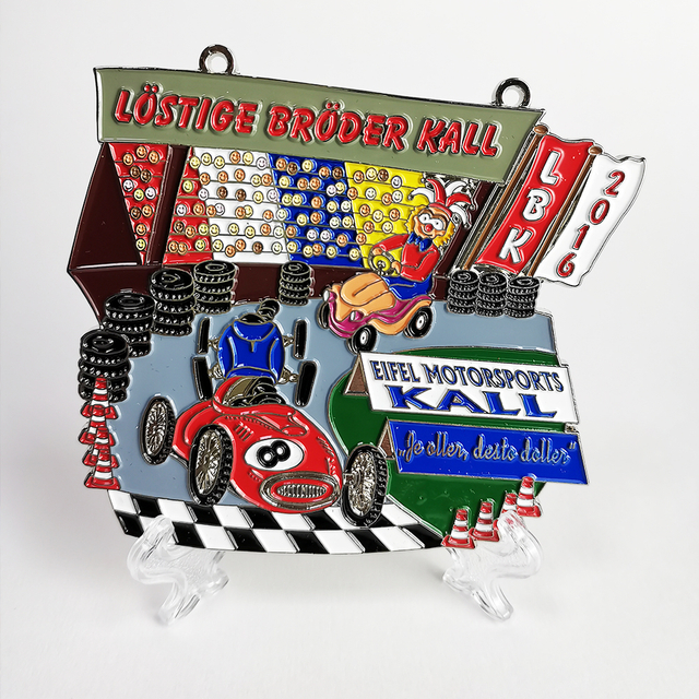 Multicolor carnival medals 【Baking paint, super variety of colors】