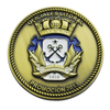 brass metal enamel challenge coin