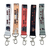 Smooth Polyester Lanyard Roll with Keychain Holder