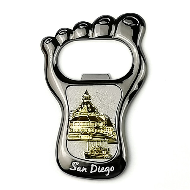 Magnetic Design Bottle Opener Fridge Magnet