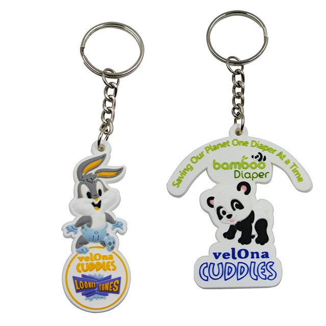 custom anime cartoon character Pvc Keychain