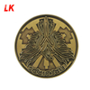 Custom 3D designed antique metal challenge Coin