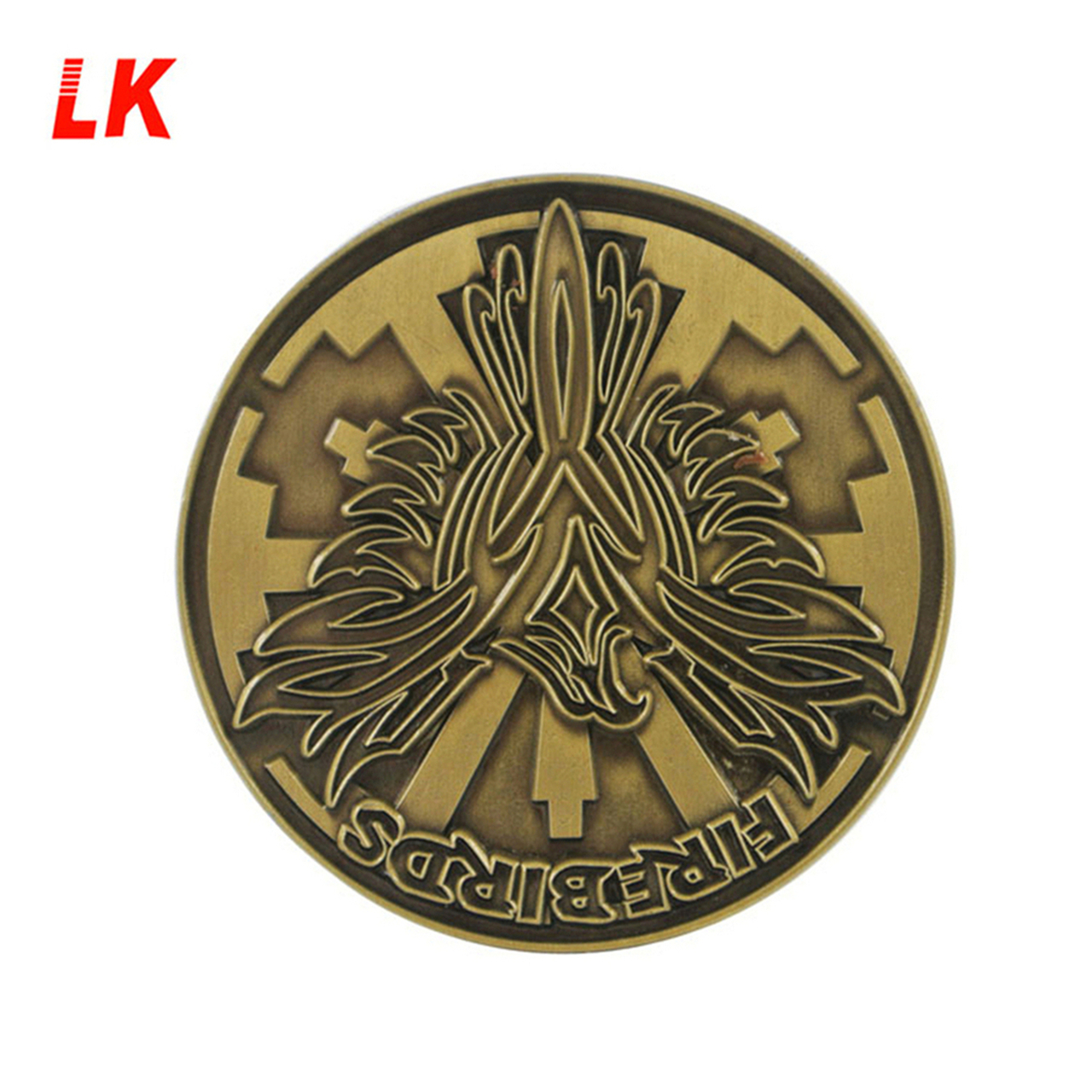 Wholesale Army challenge coin manufacturer antique gold plating soft enamel Custom High Quality Gold custom challenge coins