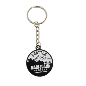 customised metal holder key chain ring