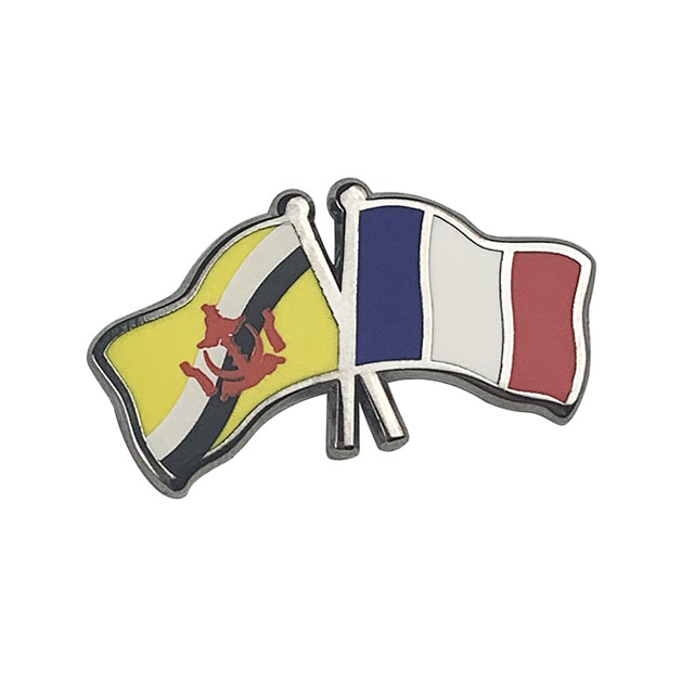 Us Army World Flag Pin on Suit