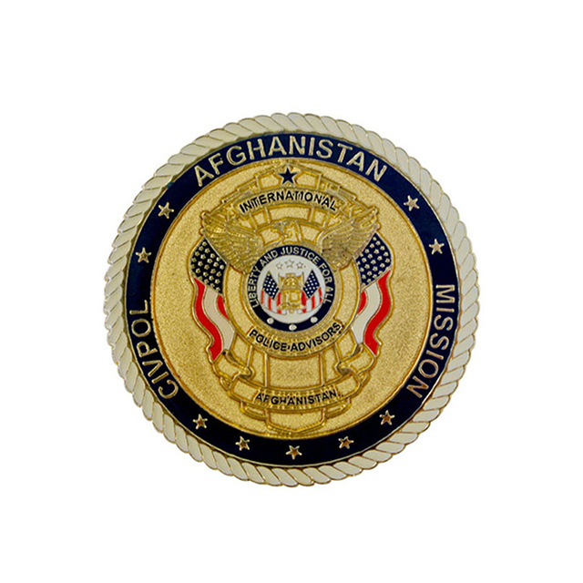 custom 3d zinc alloy challenge coin