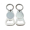 Bulk Metal Alloy Keychain Bottle Opener 