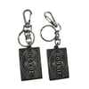 Silver Key Chain Ring for Men
