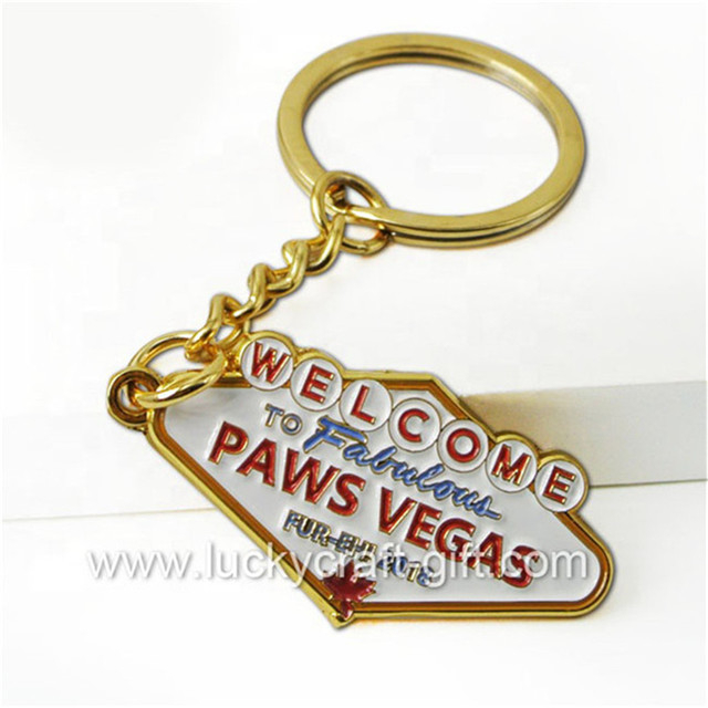 custom logo metal key chain