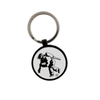 Small Rond Brass Metal Key Ring