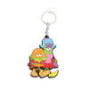 bulk cartoon rubber pvc keychain