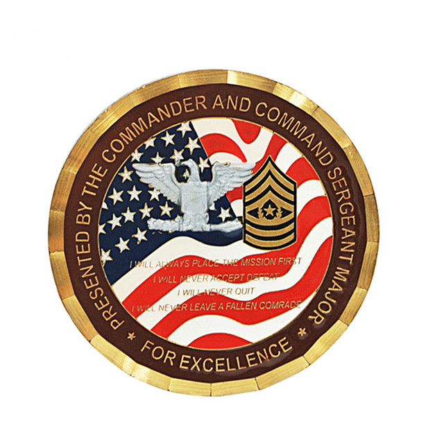 customized plain personalised challenge coin