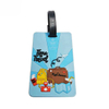 custom soft pvc luggage tags