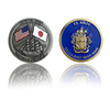 Wholesale Your Design Gold Plated Old Antique Coins Lucky Token India Custom Canada Military Navy Challenge Coin Charm