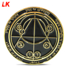 Wholesale Custom Metal Freemasons Masonic Soft Enamel Challenge Coins
